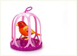 Set colivie si pasare interactiva DigiBirds Twinkle 