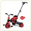 Tricicleta Baby Trike 4 in1 Crab Red