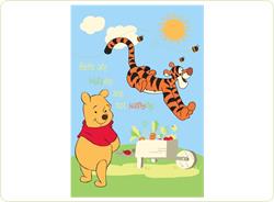 Covor copii Pooh si Tiger 140x200 cm 