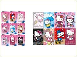 Minipuzzle Hello Kitty, 54 piese