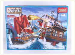 Set cuburi constructii Pirati