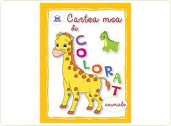 Cartea mea de colorat - animale
