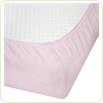 Cearceaf cu elastic jerse roz 120/60 cm