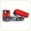 Scania camion cu container 
