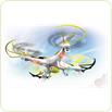 Drona Ultra Drone X31.0 Explorers Camera Video 2.4 Ghz cu leduri, pentru exterior