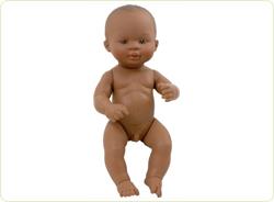 Papusa Bebelus Afroamerican Baiat 32 cm 