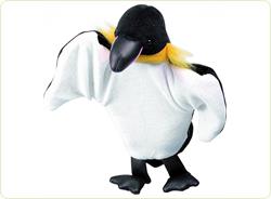 Papusa de mana Pinguin