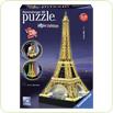 Puzzle 3D Turnul Eiffel noaptea, 216 piese 