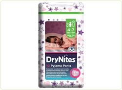 Chiloti absorbanti Dry Nites fete 4-7 ani