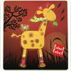 Puzzle Label-Label Girafa