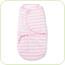 SwaddleMe Sistem de infasare pentru bebelusi Dungulite alb/roz, 0-3 luni