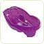 Cadita ergonomica cu hamac/suport de baie incorporat Lagon - Purple