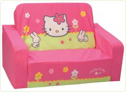 Canapea extensibila din burete Hello Kitty