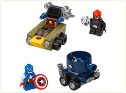 Mighty Micros: Captain America contra Red Skull 