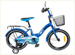 Bicicleta copii Toma Car Speed Blue 16