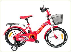 Bicicleta copii Toma Fire Station Red 14