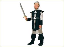 Costum pentru serbare Cavalerul Negru 116 cm