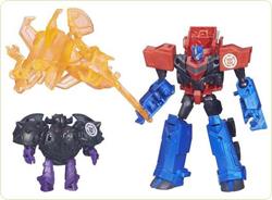 Figurina Transformers Optimus Prime vs Bludgeon