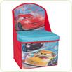 Scaun si cutie pentru depozitare Disney Cars