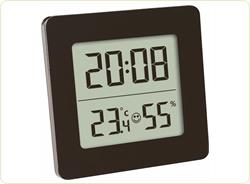 Termometru si higrometru digital cu ceas si alarma 