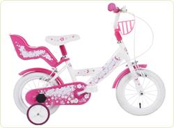 Bicicleta copii Pinky Girl 12 