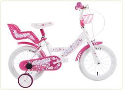 Bicicleta copii Pinky Girl 16 