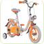 Bicicleta copii pliabila Lambrettina orange 12 