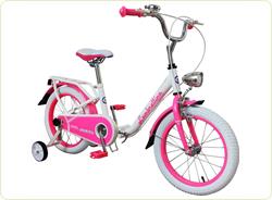 Bicicleta copii pliabila Lambrettina pink 14
