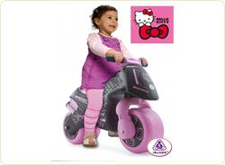 Motocicleta fara pedale Hello Kitty 