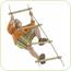 Scara franghie, Wooden rungs Rope Ladder PP 10 - 2,40m - 5 trepte 