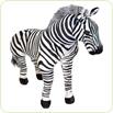 Zebra gigant din plus 