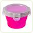 Castron pliabil din silicon 400 ml pentru 3m+ 1buc/set roz