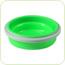 Castron pliabil din silicon 400 ml pentru 3m+ 1buc/set verde