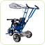 Tricicleta Super Trike albastru