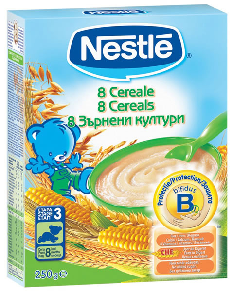 8 cereale cu Bifidus Nestle - HopaSus