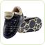 Pantofiori fotbal negri marime 17-18 (0-6 luni)