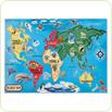 Puzzle de podea Harta lumii